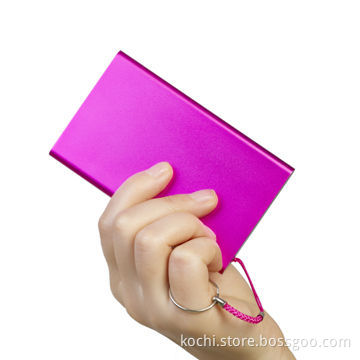 6000mAh Power Bank with Digital, 5.0V DC/1,000mA Input